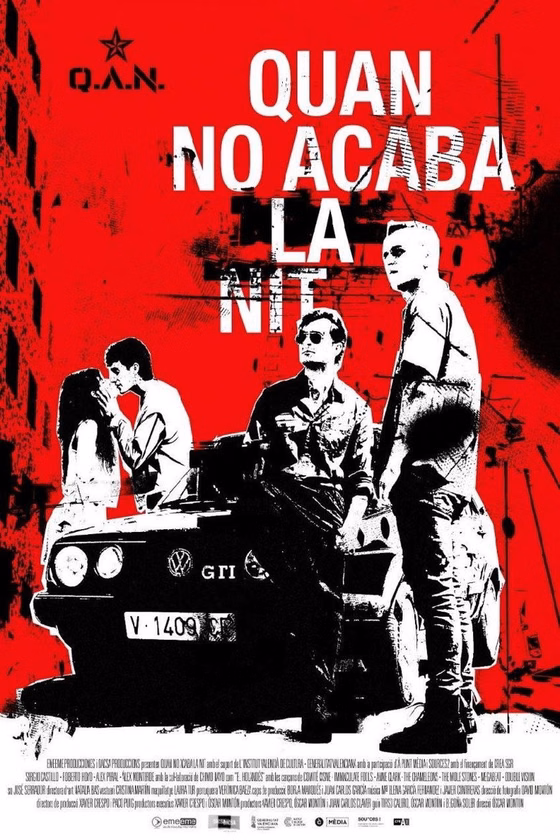 Póster de Cuando la noche no termina
