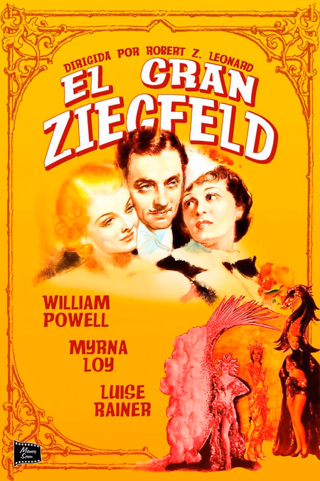 Póster de la película El gran Ziegfeld