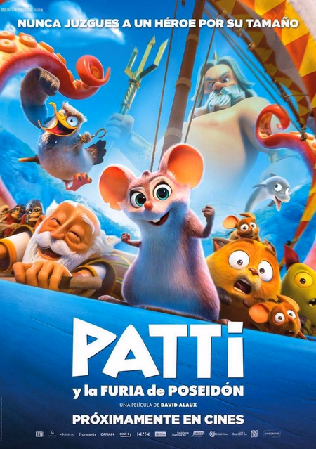 Póster de la película Patti y la furia de Poseidón