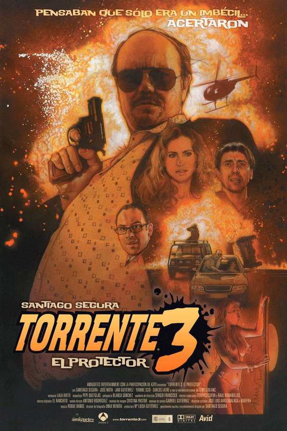 Póster de Torrente 3: El protector