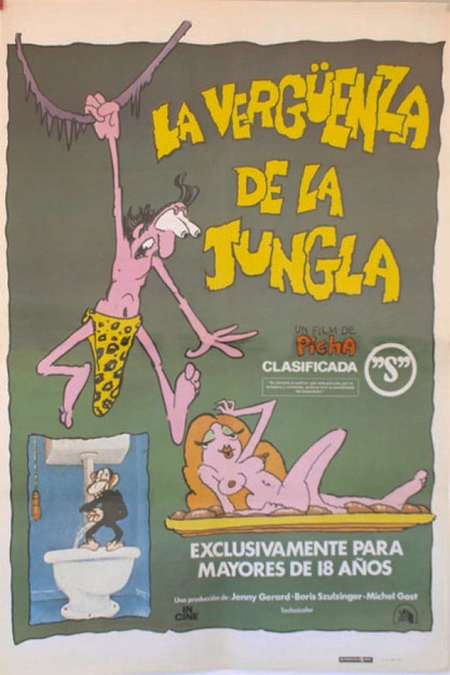 Póster de la película Tarzoon, la vergüenza de la jungla