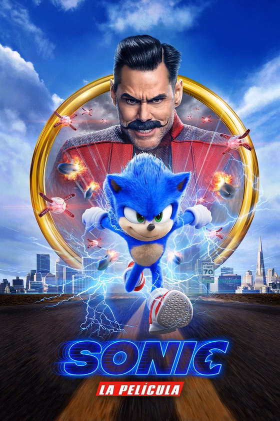 Póster de Sonic: La película