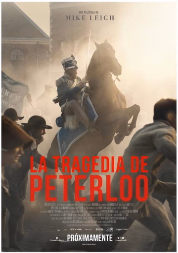 Póster de La tragedia de Peterloo