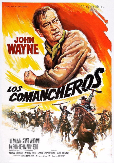 Póster de la película Los Comancheros