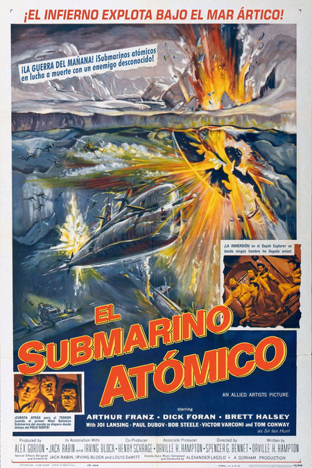 Póster de la película El Submarino Atómico