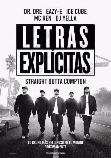 Póster de Straight Outta Compton