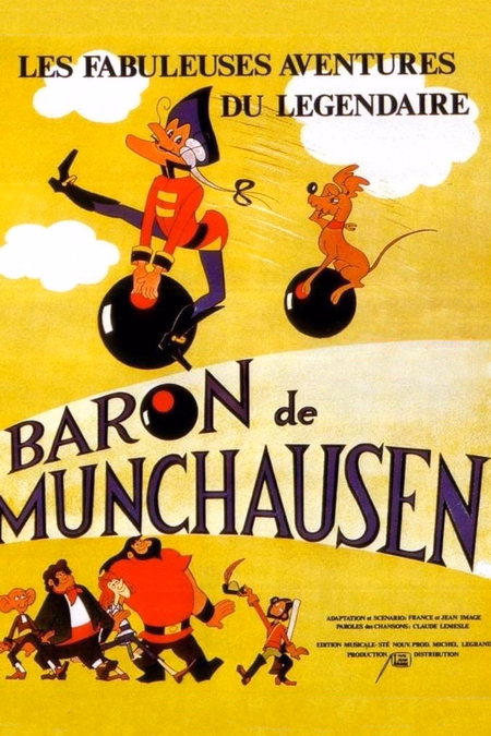 Póster de la película Las fabulosas aventuras del barón Munchausen