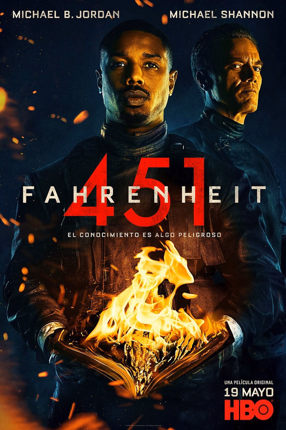 Póster de Fahrenheit 451