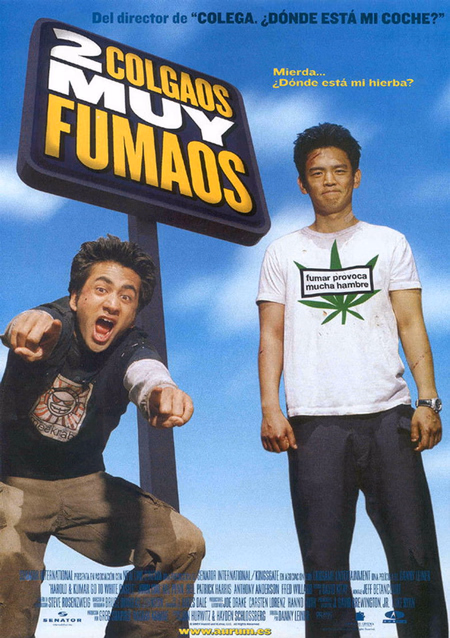 Póster de la película Dos colgaos muy fumaos