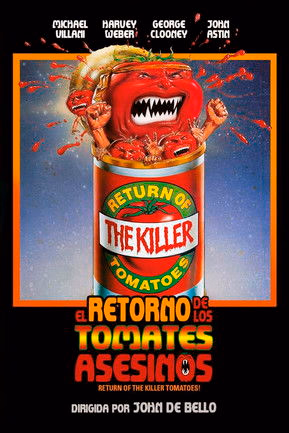 Póster de la película El retorno de los tomates asesinos