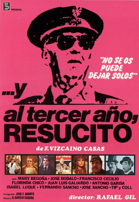 Póster de la película ...Y al tercer año, resucitó