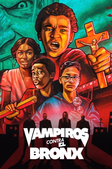 Póster de Vampiros contra el Bronx