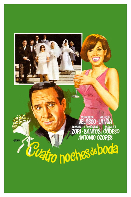 Póster de la película Cuatro noches de boda