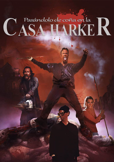 Póster de la película Pasándolo de coña en la casa Harker