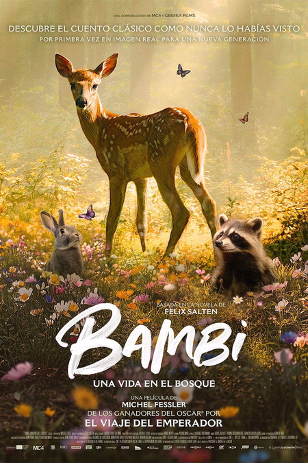 Póster de la película Bambi, una vida en el bosque