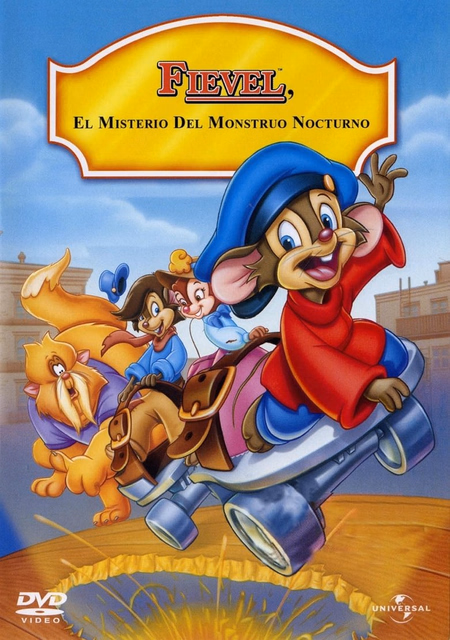 Póster de la película Fievel, el misterio del monstruo nocturno