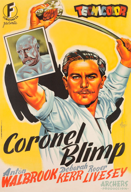 Póster de la película Vida y muerte del Coronel Blimp