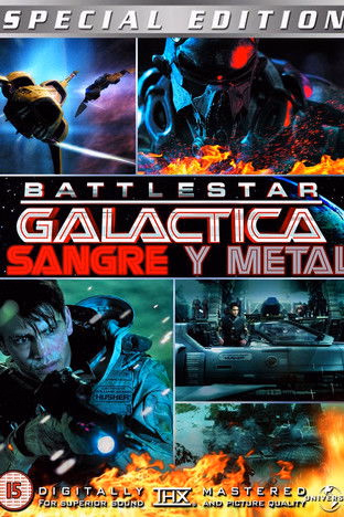 Póster de la película Battlestar Galactica: Sangre y Metal