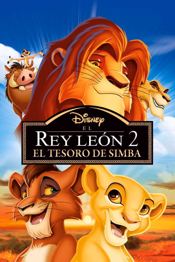 Póster de El rey león 2: El tesoro de Simba