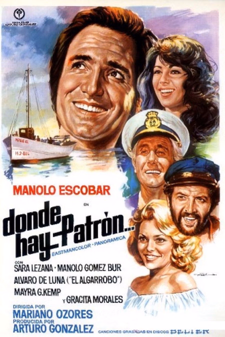 Póster de la película Donde hay patrón...