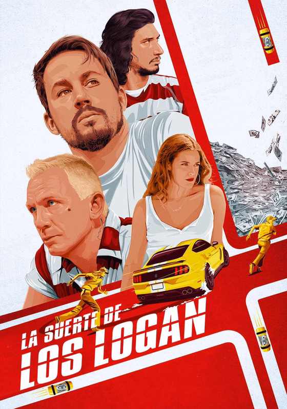 Póster de La suerte de los Logan