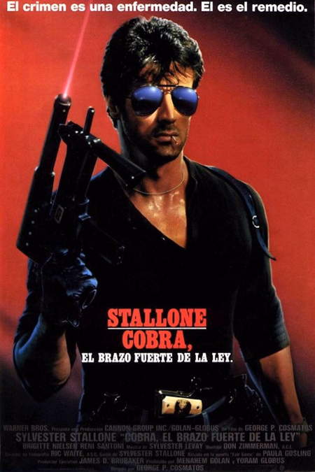 Póster de la película Cobra, El Brazo Fuerte De La Ley