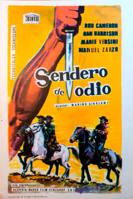 Póster de la película El sendero del odio