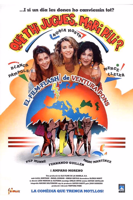 Póster de la película ¿Qué te juegas, Mari Pili?