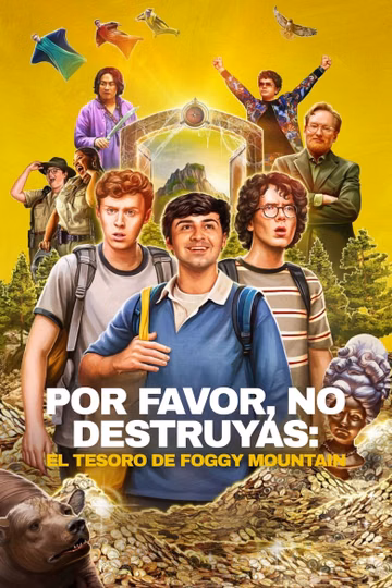 Póster de Por favor, no destruyas: el tesoro de Foggy Mountain