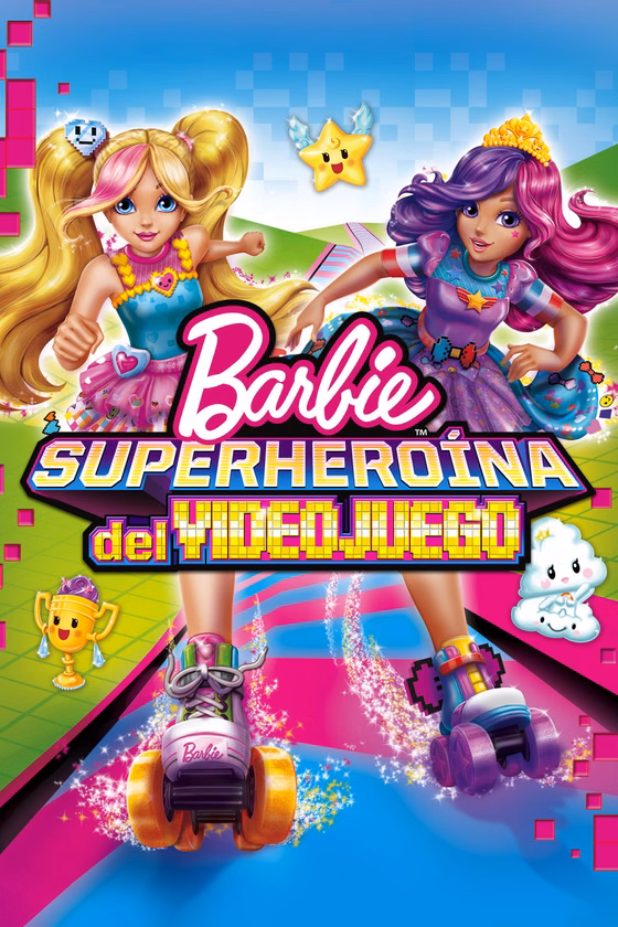 Póster de Barbie: Superheroína del videojuego