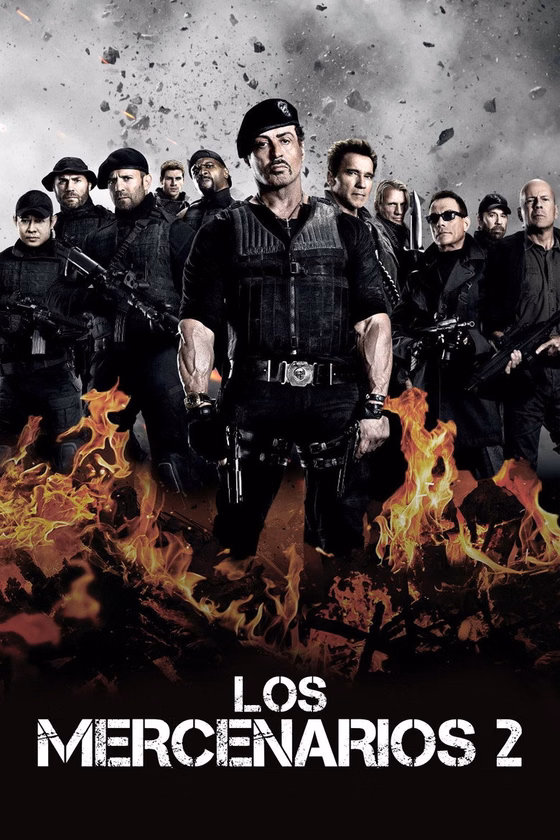 Póster de Los mercenarios 2