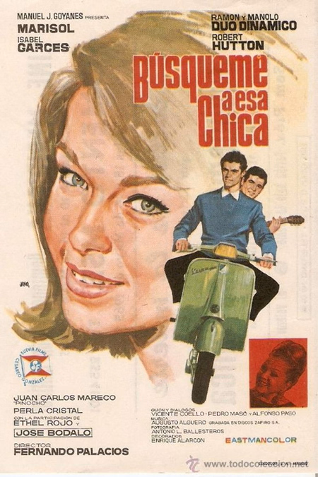 Póster de la película Búsqueme a esa chica
