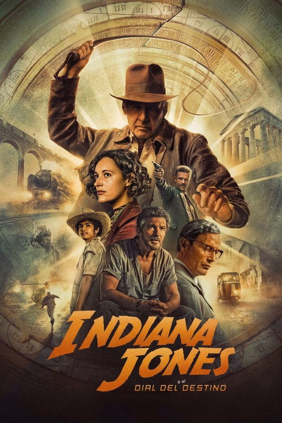 Póster de Indiana Jones y el dial del destino