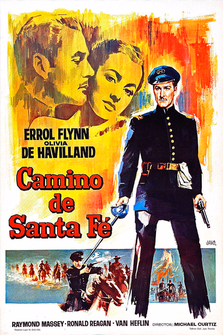 Póster de la película Camino de Santa Fe