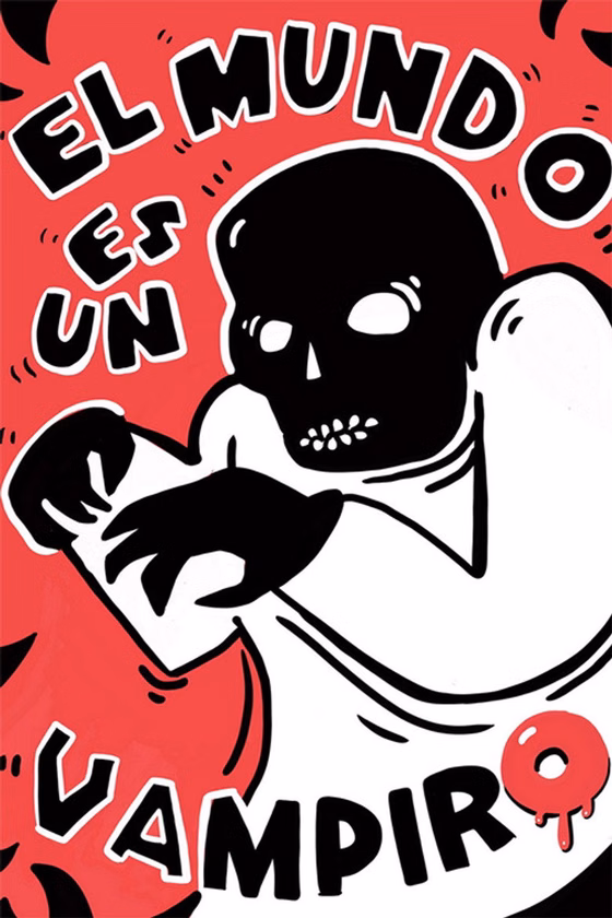 Póster de El mundo es un vampiro