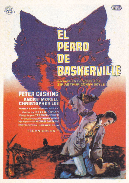 Póster de la película El perro de Baskerville