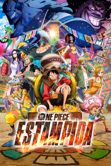 Póster de One Piece: Estampida