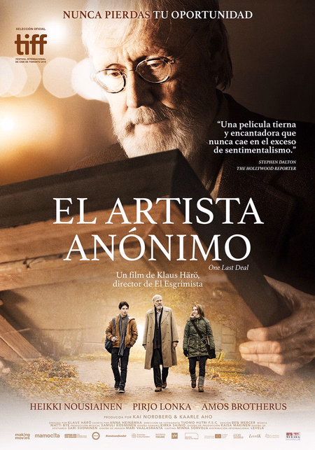 Póster de la película El artista anónimo