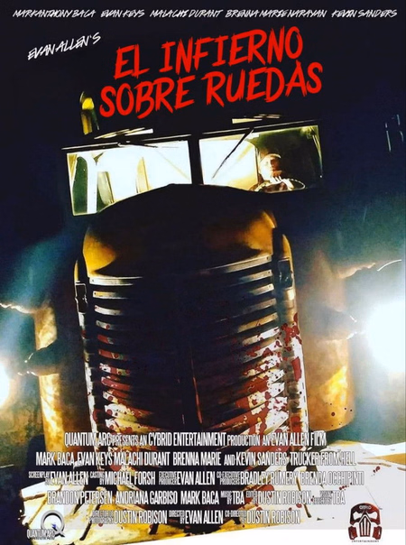 Póster de la película El infierno sobre ruedas