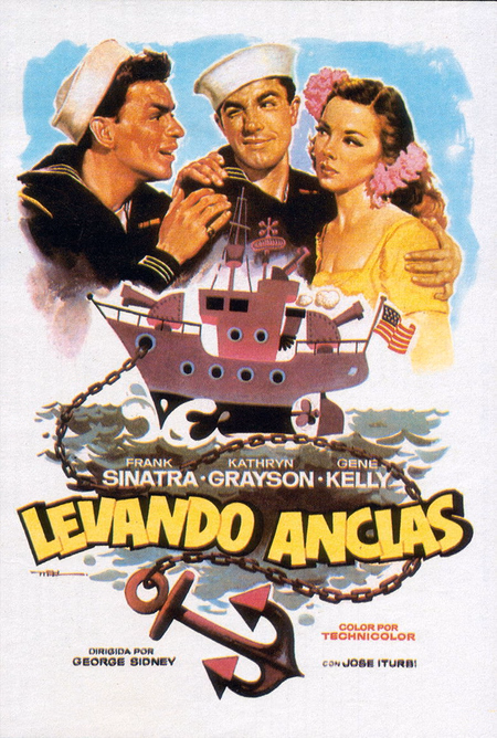 Póster de la película Levando anclas