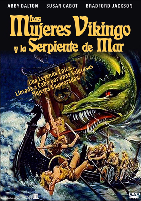 Póster de la película Las mujeres vikingo y la serpiente del mar