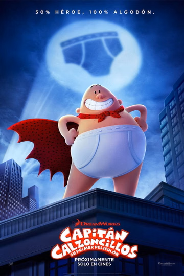 Póster de Capitán Calzoncillos: Su Primer Peliculón