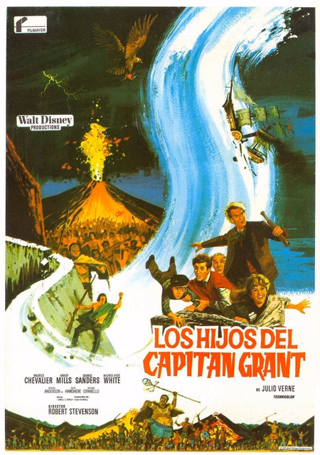 Póster de la película Los hijos del capitán Grant