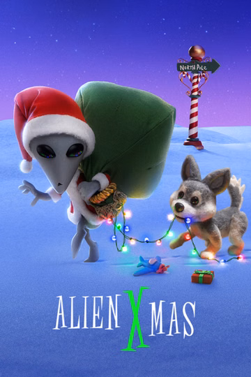 Póster de Navidad Xtraterrestre