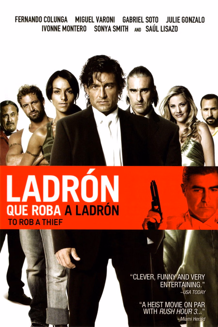 Póster de la película Ladrón que roba a ladrón