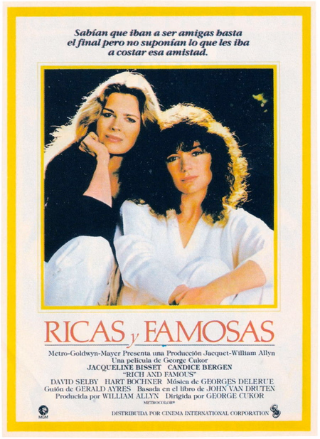 Póster de la película Ricas y famosas