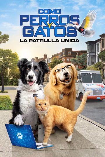 Póster de Como perros y gatos: La patrulla unida