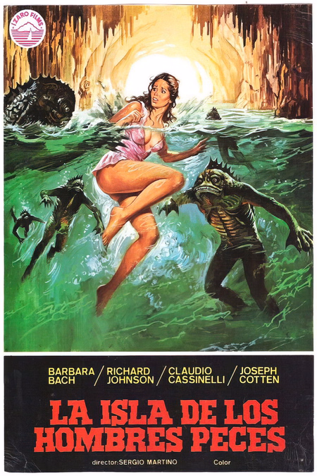Póster de la película La isla de los hombres peces