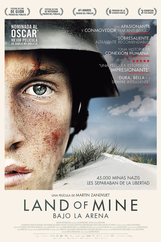 Póster de Land of Mine (Bajo la arena)
