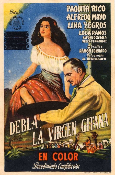 Póster de la película Debla, la virgen gitana